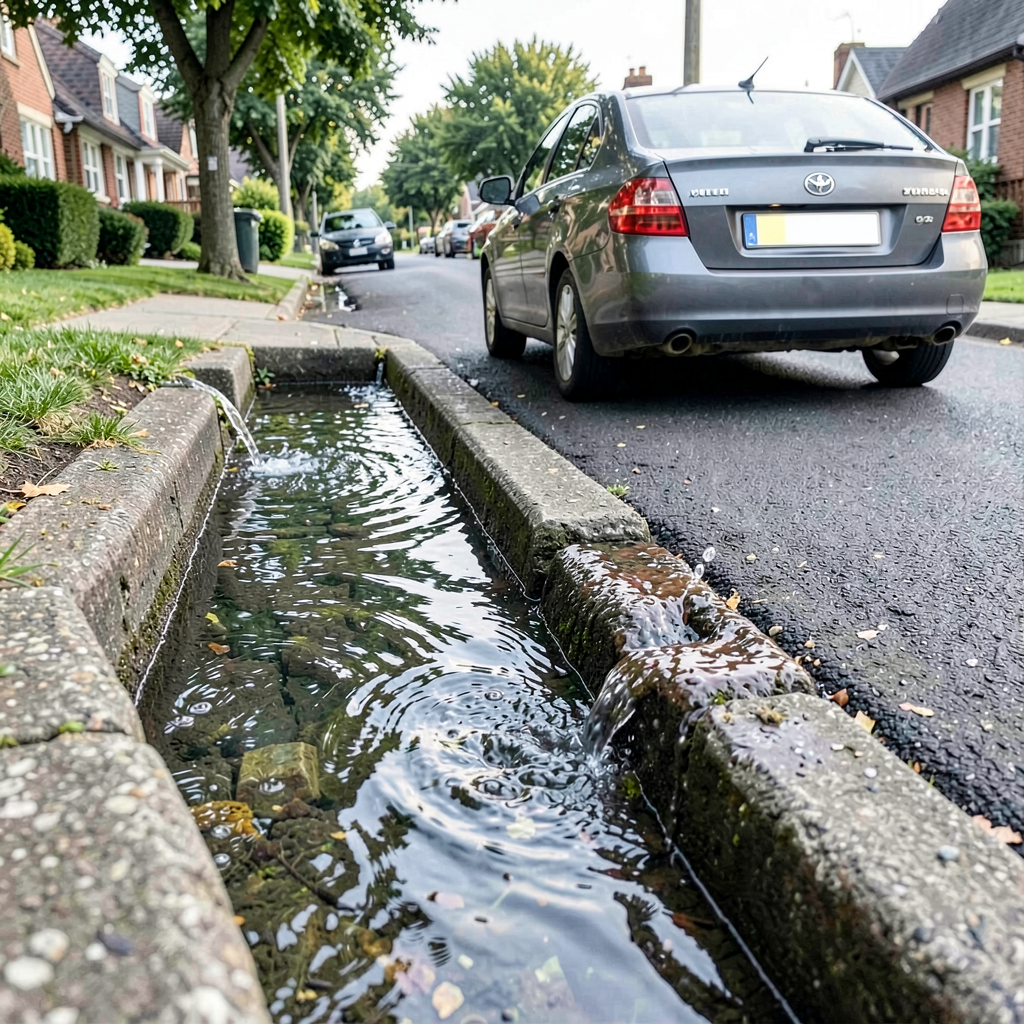 Residents warn year-long water leak causing £600 vehicle damage in Keston